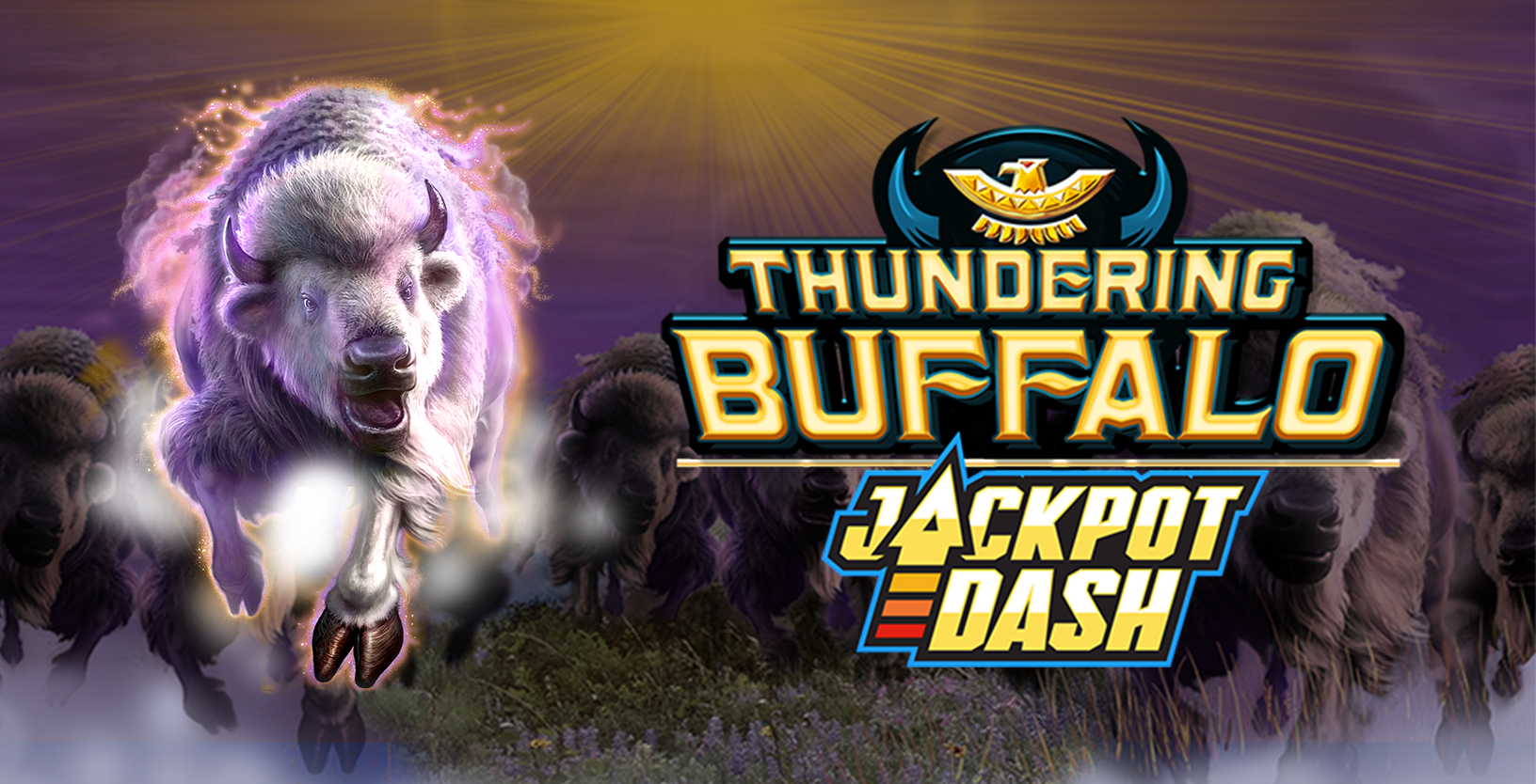Thundering Buffalo: Jackpot Dash - Game Title