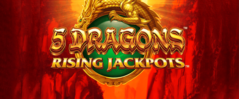 5 Dragons Rising Jackpots (L) - Game Title