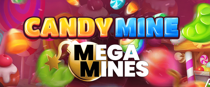 Candy Mine Mega Mines - Game Title