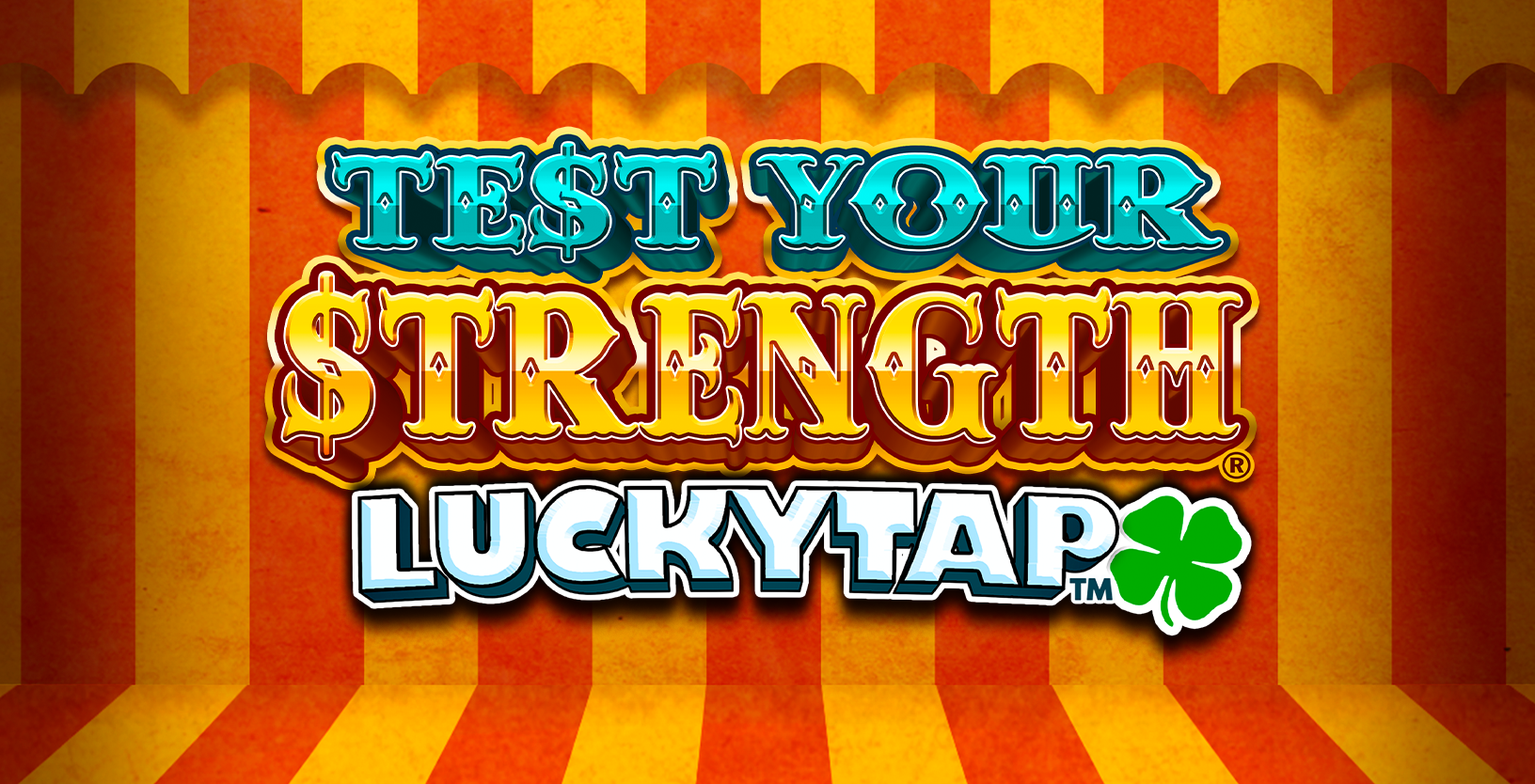 Test Your Strength LuckyTap - Game Title