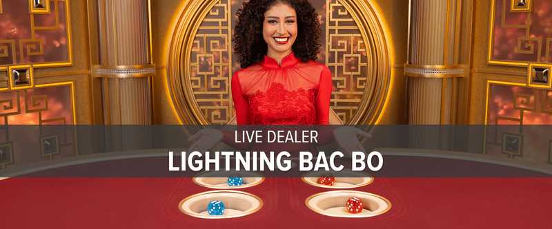 Live Dealer Lightning Bac Bo - Game Title