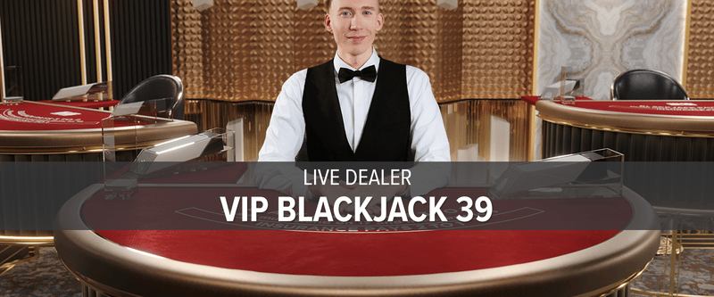 Live Dealer VIP Blackjack 39 - Game Title
