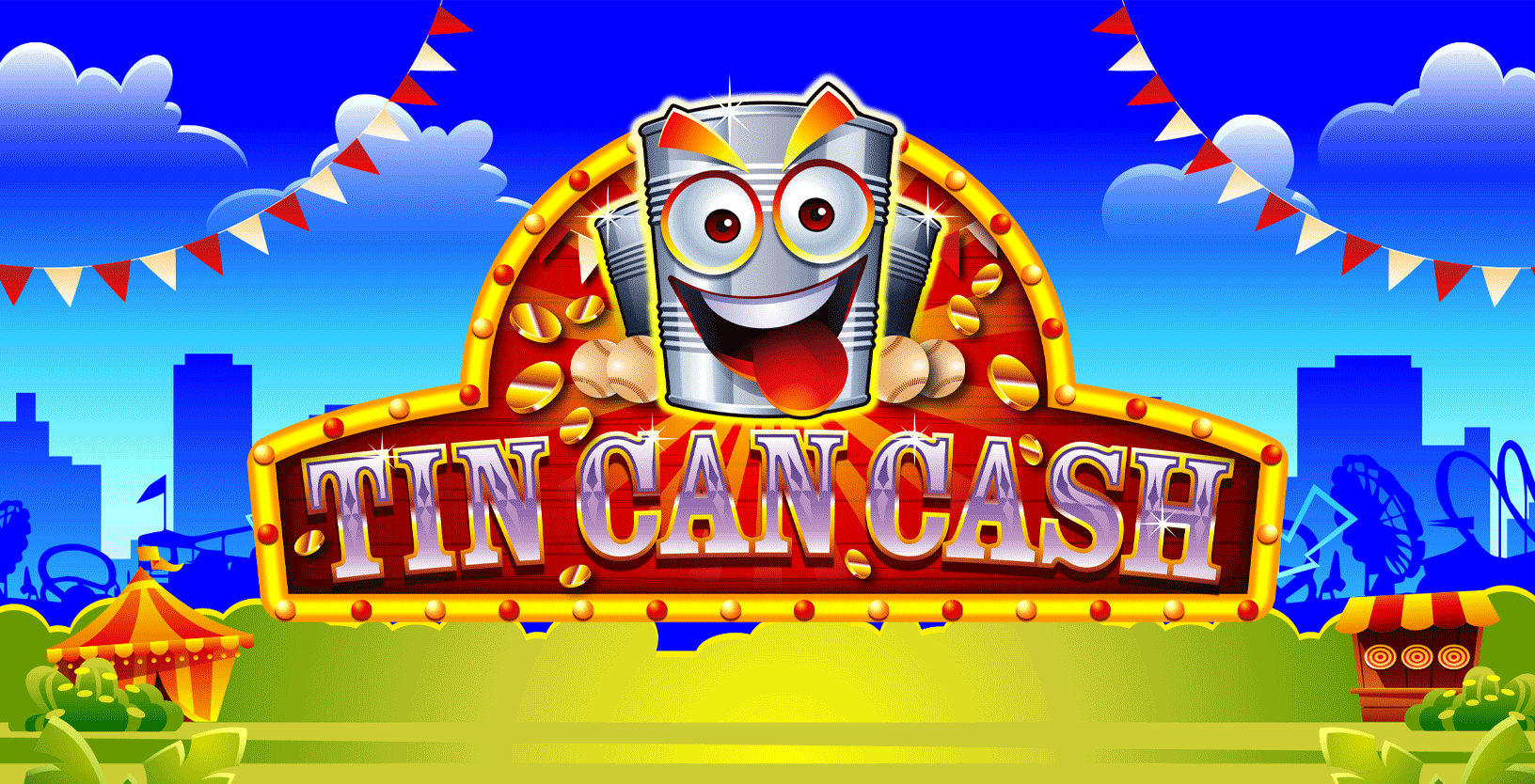 Tin Can Cash - Game Title