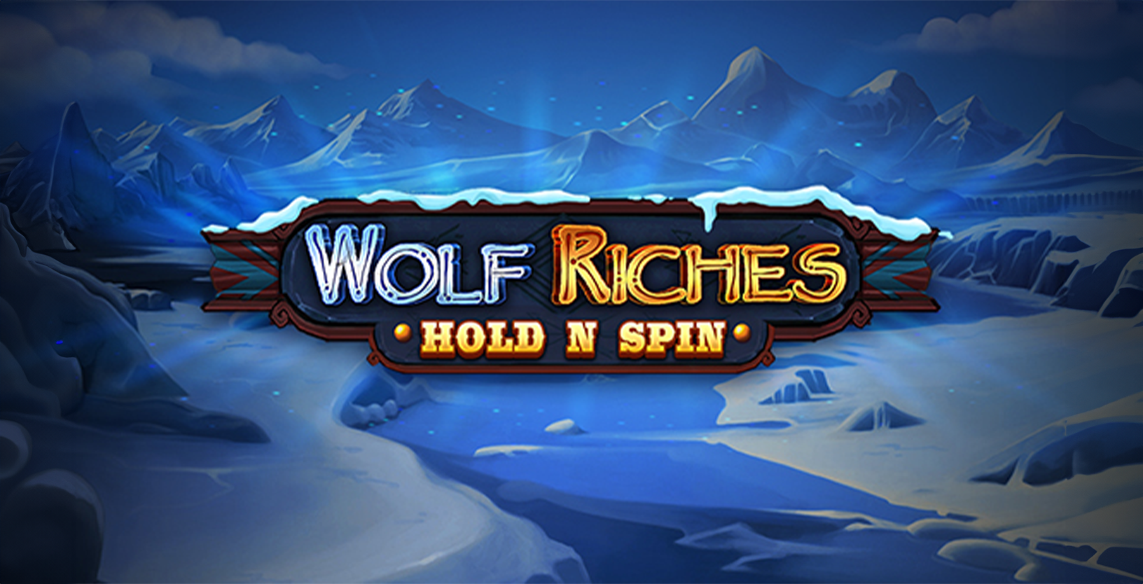 Wolf Riches Hold N Spin - Game Title