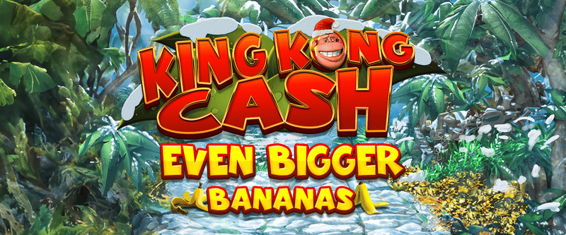 King Kong Cash Even Bigger Bananas Christmas - Game Title