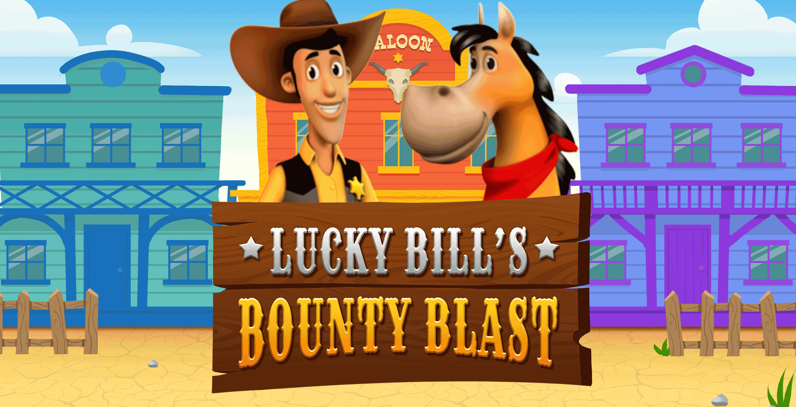 Lucky Bill's Bounty Blast - Game Title