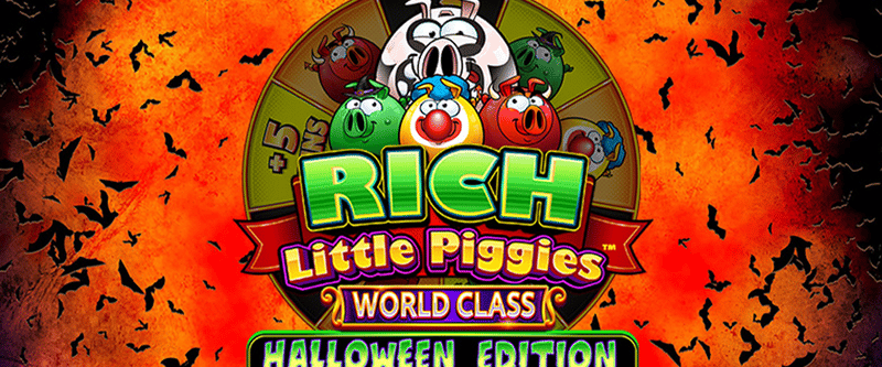 Rich Little Piggies World Class Halloween Edition - Game Title