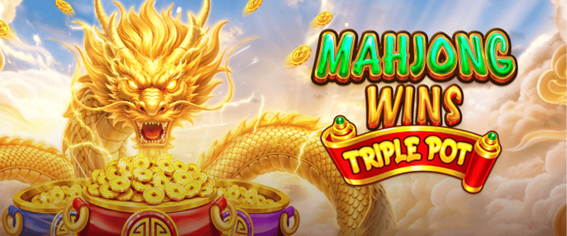 Mahjong Wins Triple Pot - Game Title