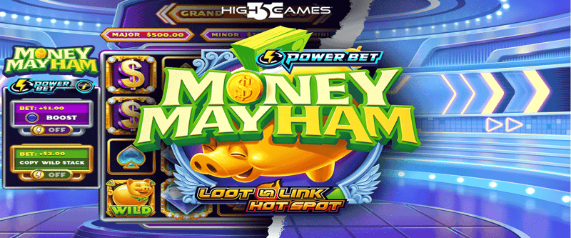 Money Mayham Power Bet - Game Title