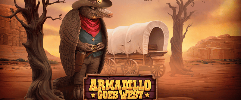 Armadillo Goes West - Game Title