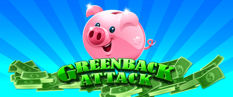 Greenback Attack - Game Title