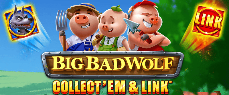 Collect Em and Link Big Bad Wolf - Game Title