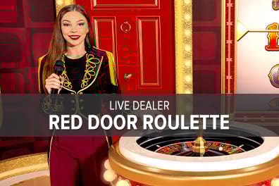 Live Dealer Red Door Roulette (NJ) image