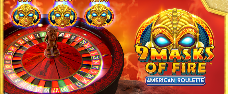 9 Masks of Fire American Roulette - Game Title