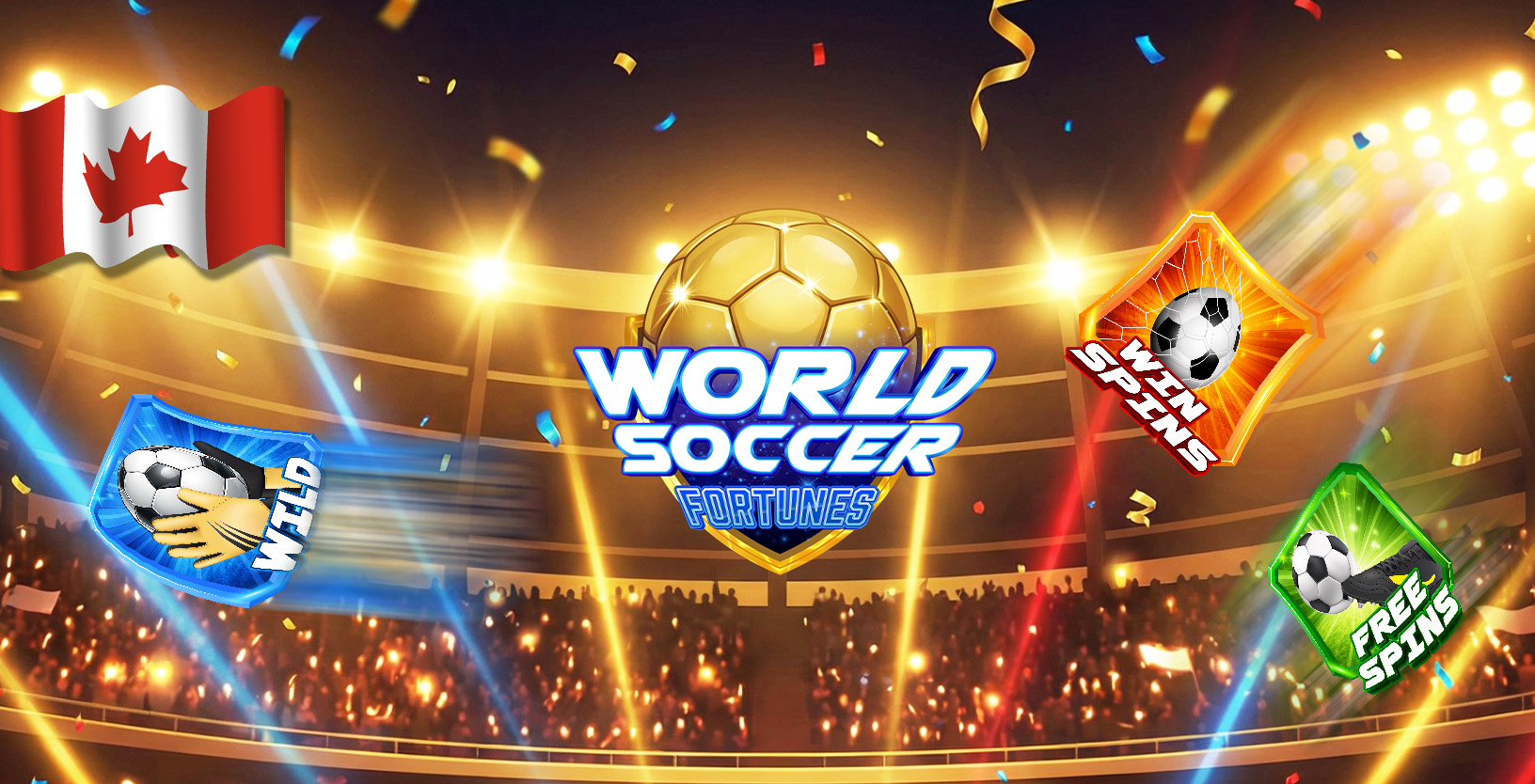 World Soccer Fortunes Canada - Game Title