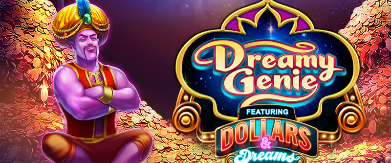 Dreamy Genie Dollars and Dreams - Game Title