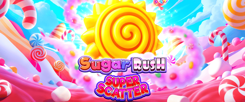Sugar Rush Super Scatter - Game Title