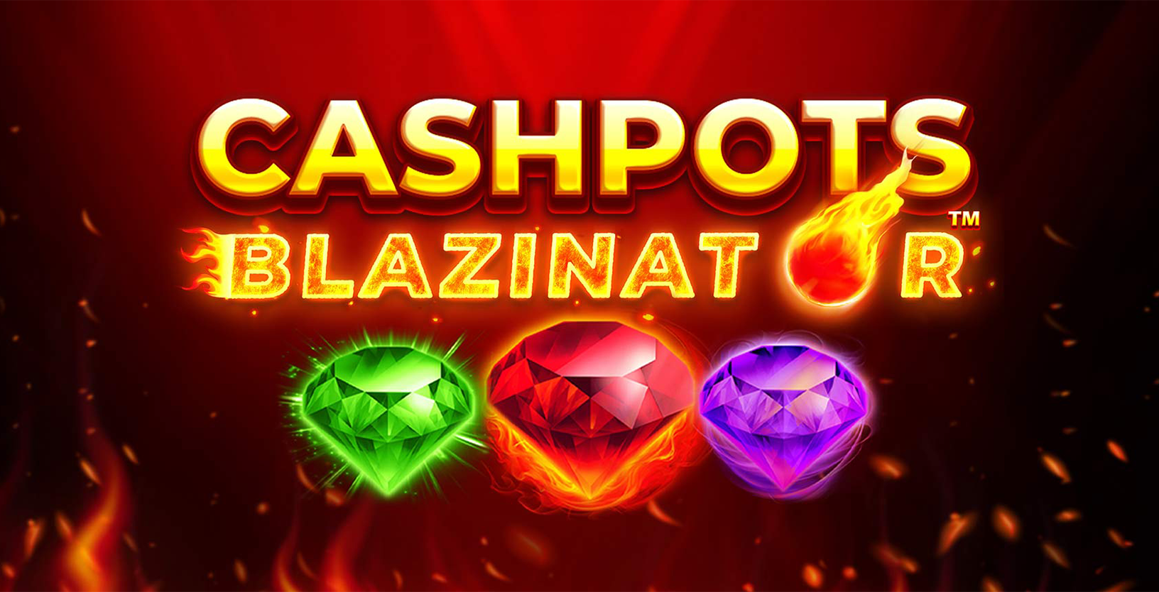 CashPots Blazinator - Game Title