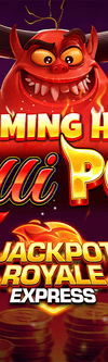 Flaming Hot Chili Pot Jackpot Royale Express - Game Title