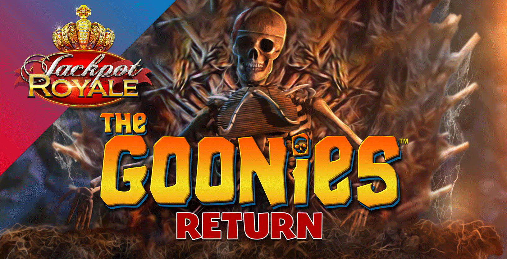 The Goonies Return Jackpot Royale - Game Title