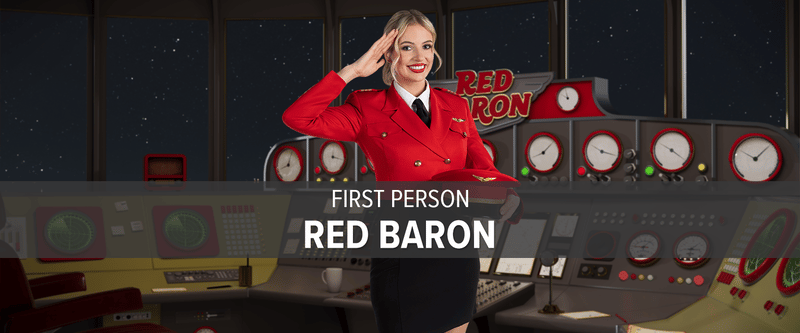 First Person Red Baron (ON) - Game Title