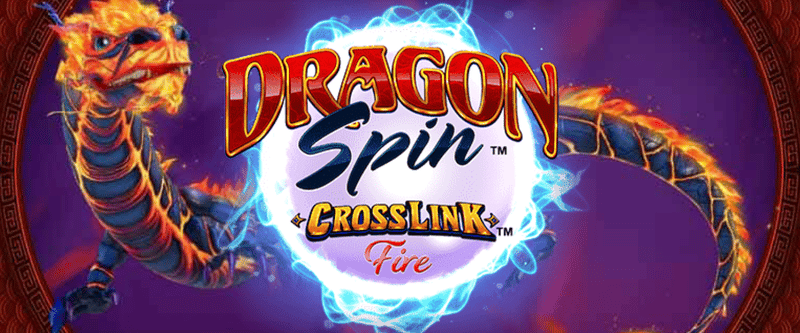 Dragon Spin Cross Link - Fire - Game Title