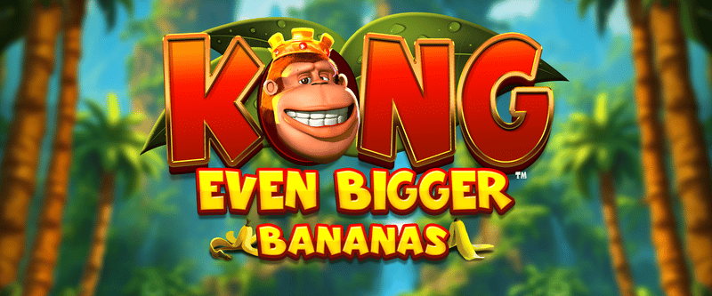 Kong Even Bigger Bananas - Game Title