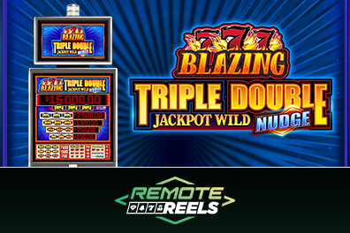 Play Blazing 777 Triple Double Jackpot Wild Nudge (2022)