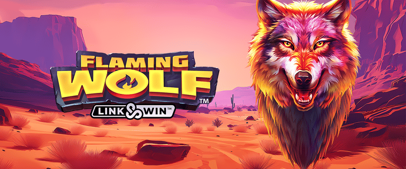 Flaming Wolf - Game Title