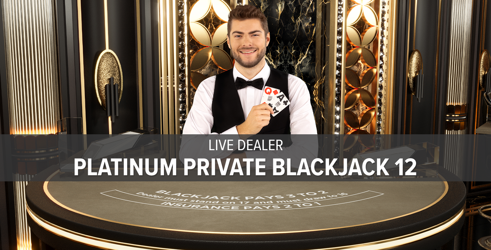 Platinum Private Blackjack 12 - Game Title
