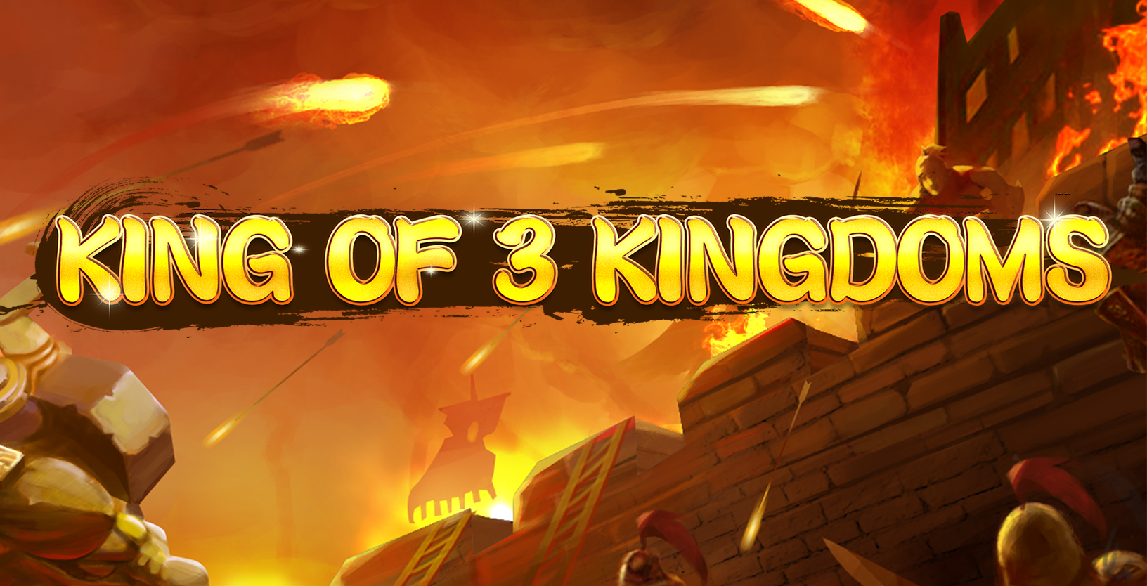 King of 3 Kingdoms - Game Title