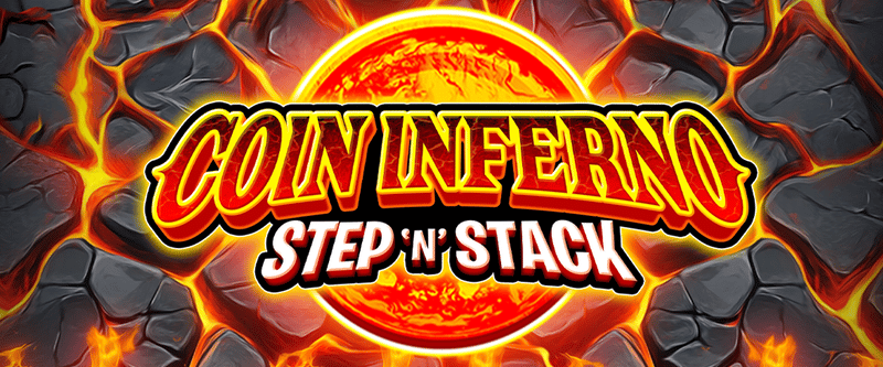 Coin Inferno Step and Stack - Game Title