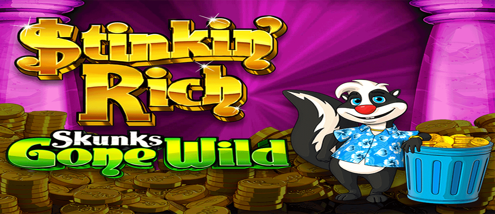 Stinkin Rich Skunks Gone Wild - Game Title