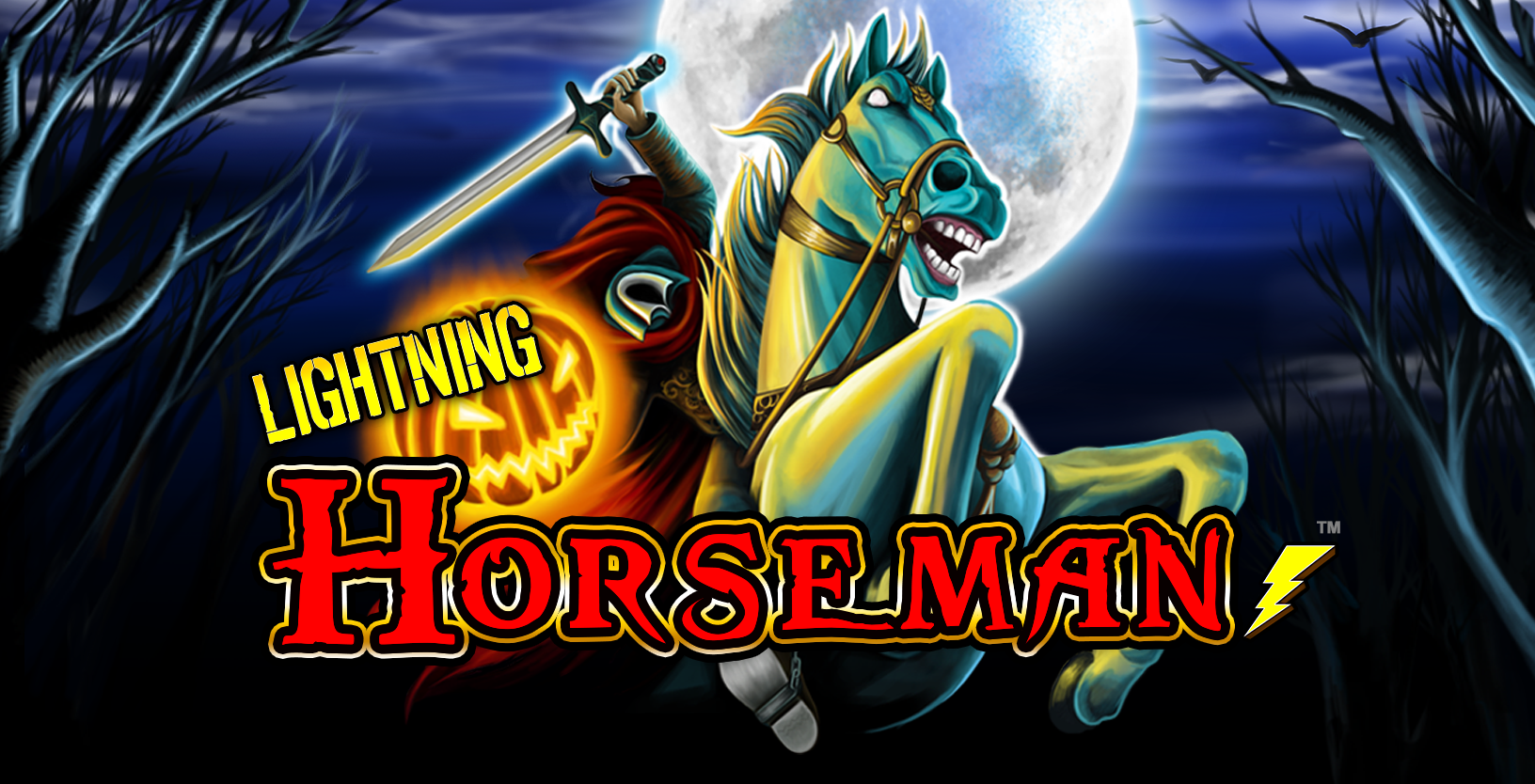 Lightning Horseman - Game Title