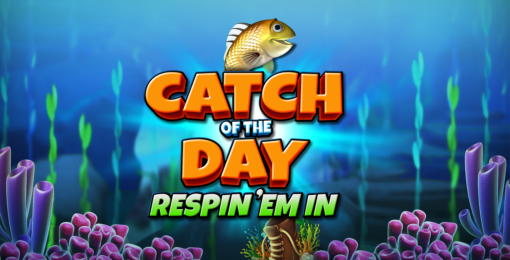 Catch of the Day Respin Em In - Game Title