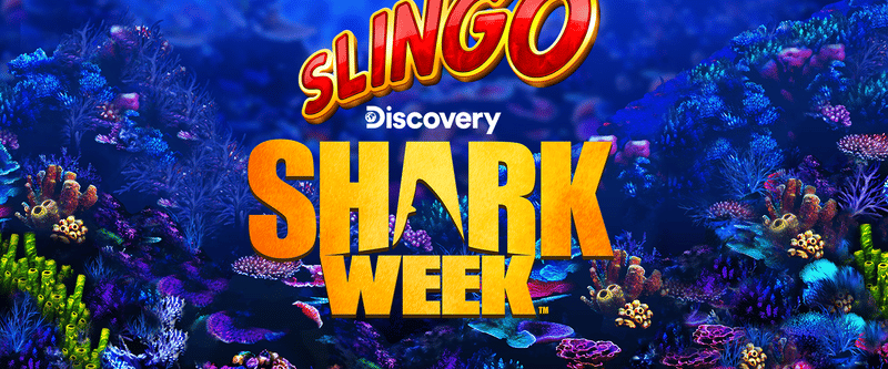 Slingo Shark Week - Game Title