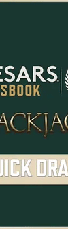Caesars Quick Draw Blackjack - Game Title