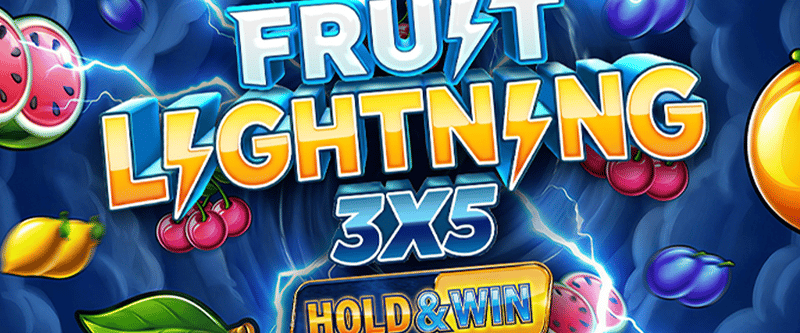 Fruit Lightning 3x5 - Game Title