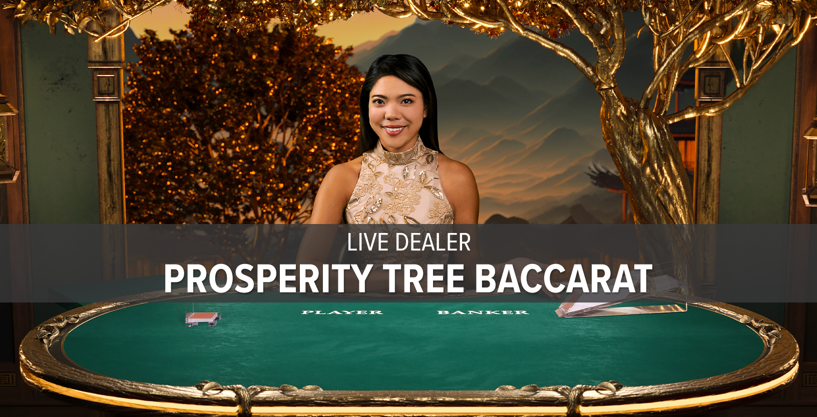 Live Dealer Prosperity Tree Baccarat (ON) - Game Title