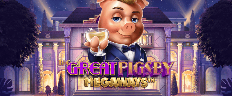 The Great Pigsby Megaways - Game Title