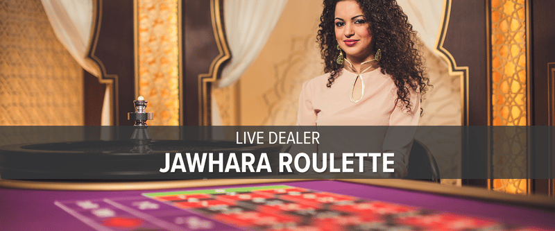 Live Dealer Jawhara Roulette - Game Title