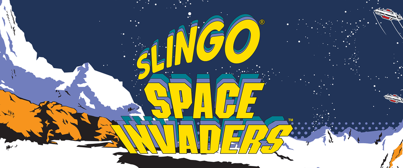 Space Invaders Slingo - Game Title