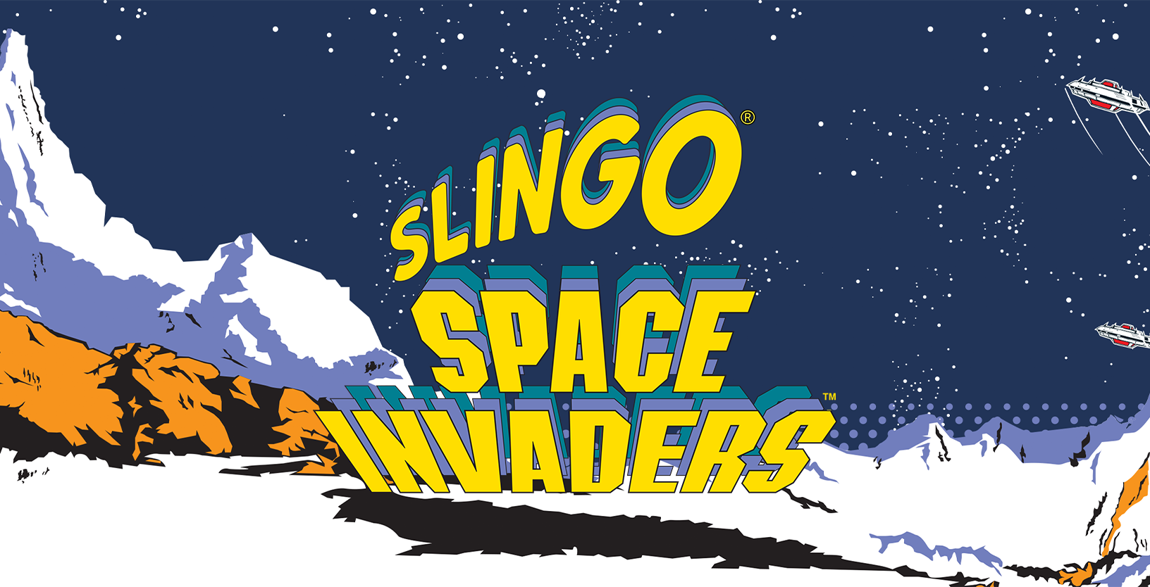 Space Invaders Slingo - Game Title