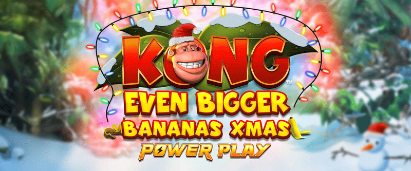 Kong Even Bigger Bananas Xmas - Game Title