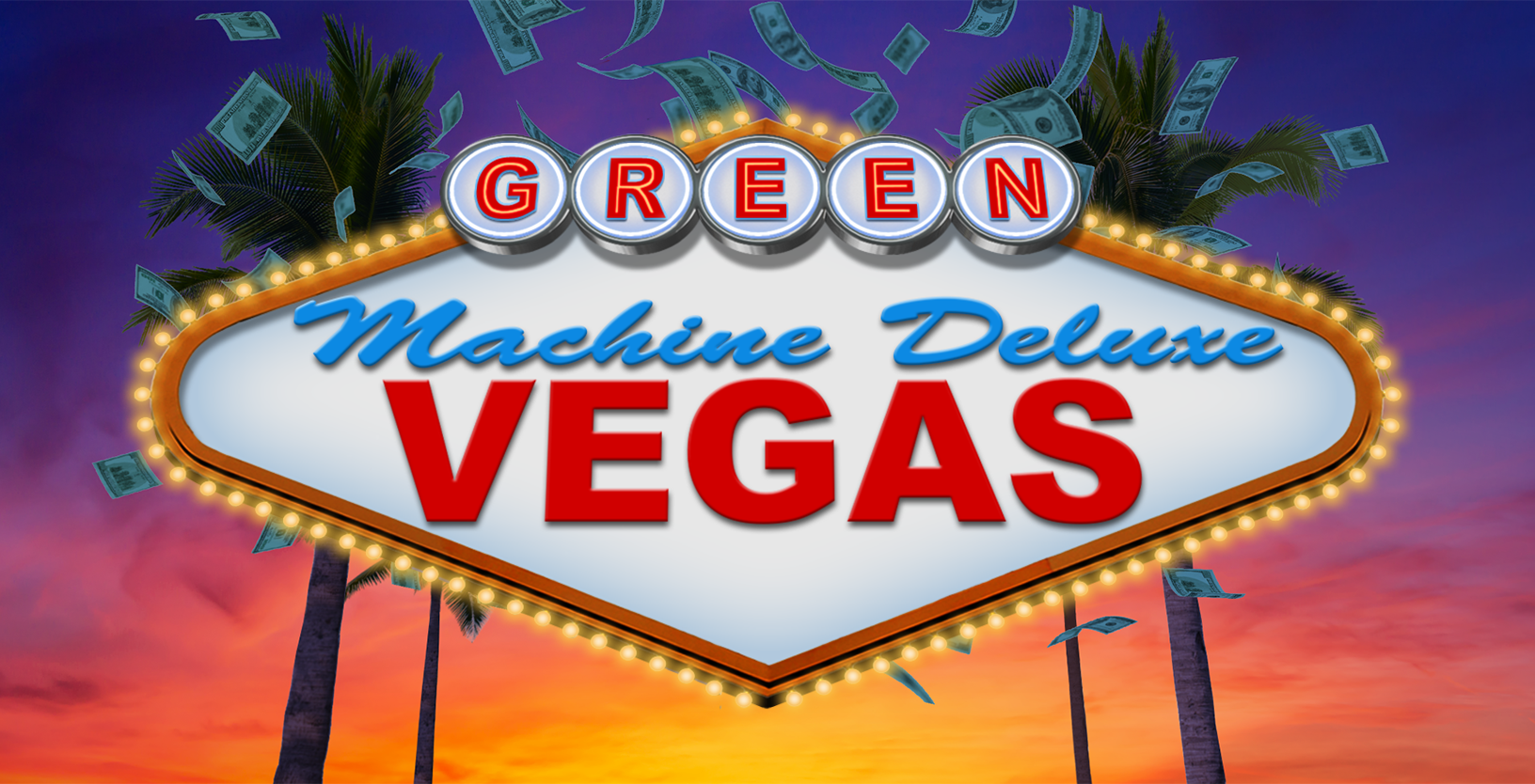 The Green Machine Deluxe Vegas - Game Title