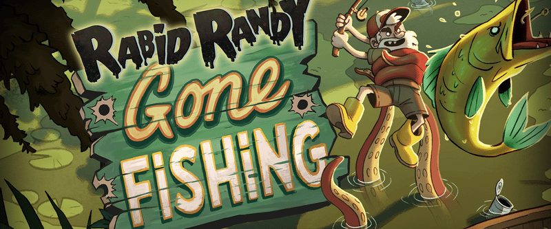 Rabid Randy Gone Fishing - Game Title