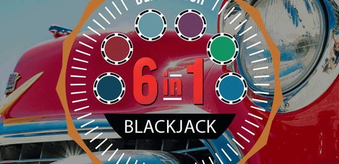 Blackjack 6 in 1 - Game Title