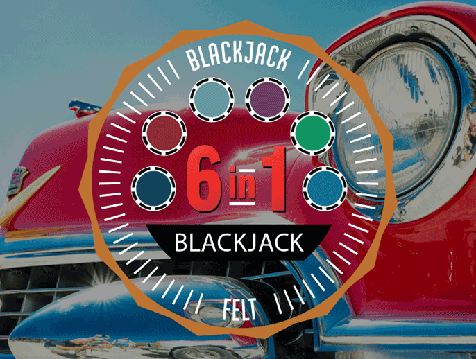 Blackjack 6 in 1 - Game Title