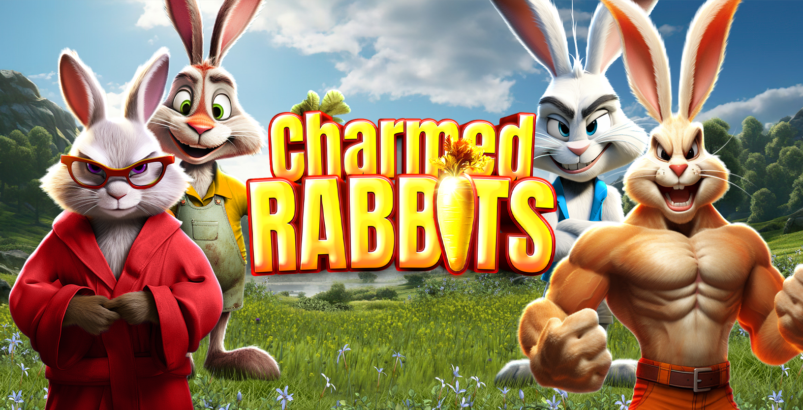 Charmed Rabbits - Game Title