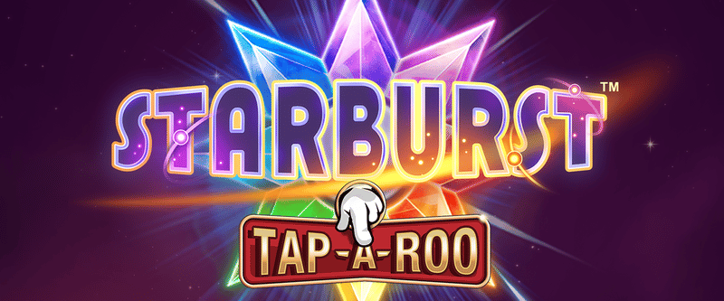 Starburst Tap a Roo - Game Title